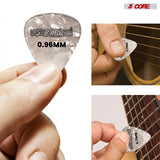 5 Core Guitar Picks 12 Piece Celluloid Light Medium Heavy Extra Heavy for Acoustic Electric Guitars
