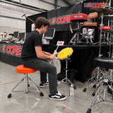 5 Core Drum Practice Pad Set 12" Snare Drumming Stand 2 Sided Drummer Kit