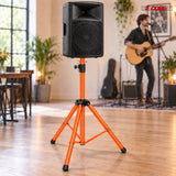 5 Core Speaker Stand Tripod Pair Adjustable PA DJ Universal Pole Mount