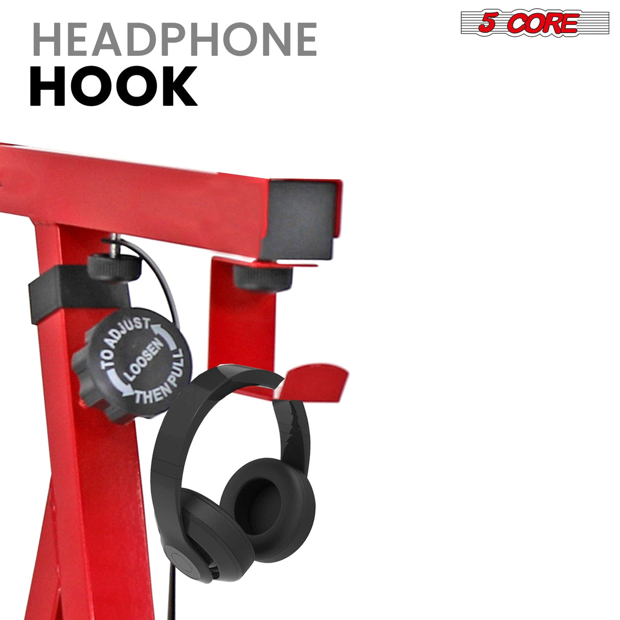 5Core Keyboard Stand Adjustable Height 36.5" Width 32.5” Z Style Electric Piano Riser 250Lb Capacity