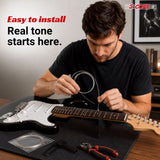 5 Core Guitar Strings Nickel Plated Acoustic Electric Guitar String Set w Picks