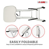 5Core Guitar Stool 3.15" Padded Chair Foldable Heavy Duty Music Seat Built in Foot Rest Guitar Stand