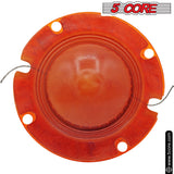 5Core 2" Replacement Phenolic Tweeter Diaphragm 2Pcs oice Coil High Pitch Horn