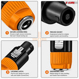 5 Core Speakon Adapter High Quality Audio Jack Male Audio Pin Speaker Adapter Connector