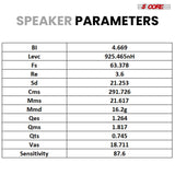 5Core 6x9 Car Speaker Pair 800W 4Ohm 2 Way Coaxial Speaker Audio w Super Tweeter Fit for Vehicle