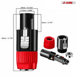 5 Core Speakon Adapter High Quality Audio Jack Male Audio Pin Speaker Adapter Connector