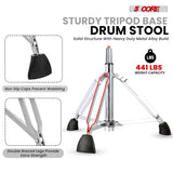 5 Core Drum Throne w Backrest 4" Padded Stool Airlift 25" Adjustable Drummer Stool 441Lb Capacity