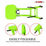 5Core Guitar Stool 3.15" Padded Chair Foldable Heavy Duty Music Seat Built in Foot Rest Guitar Stand
