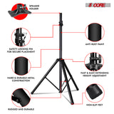 5 Core Speaker Stand Tripod Heavy Duty Adjustable 72" Universal Mount for PA DJ Studio w Bag