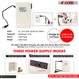 5Core Megaphone Bullhorn Speaker 100W Professional Bull Horn Battery Power Megafono 2000Yard Range