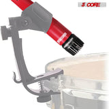 5 Core Drum Microphone Kit 9Pc All Metal Drummer Mics Tom/Snare & Cymbals Wired Instrument Drums Set