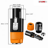 5 Core Speakon Adapter High Quality Audio Jack Male Audio Pin Speaker Adapter Connector