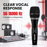 5 Core Dynamic Microphone Vocal Mic w Neodymium Magnet.