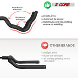 5 Core Guitar Stand Adjustable Double Guitars Stands Floor w Neck Holder for Acoustic Electric Bass