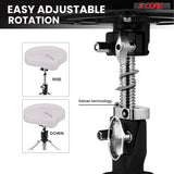 5 Core Drum Throne w 4" Padded Stool Adjustable Drummer Chair