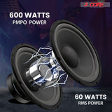 5 Core 10 Inch Guitar Speaker Replacement 600W 4 Ohm for Amplifier Cabinets