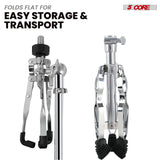 5 Core Snare Drum Stand w Drum Sticks Holder Double Braced Heavy Duty Tripod Stand Adjustable 22"