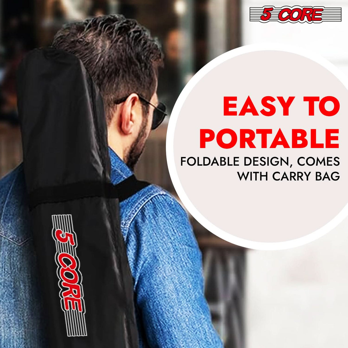Compact design suitable for large venues and events