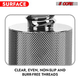 5 Core Mic Stand Adapter 12 Pieces 5/8 Female to 1/4 Inch Male Screw Thread Conversion Connector