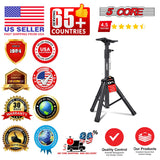 5 Core Speaker Stand Height Adjustable 36" Heavy Duty PA DJ Tripod Studio Monitor Stands