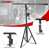5Core DJ Light Stand Stage Lighting Truss System Hand Crank Up Height Adjustable 65.5 to 111"