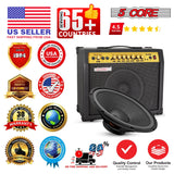 5 Core 15 Inch Guitar Speaker Replacement 450W 4 Ohm Low Distortion for Electric Guitar Amp Cabinet