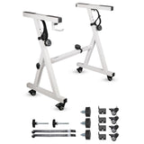 5Core Keyboard Stand Adjustable Height 36.5" Width 32.5” Z Style Electric Piano Riser 250Lb Capacity