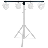 5 Core DJ Lighting T Bar 4 Party Lights 39 Inch Extension Crossbar Tbar Mount w 66 lbs Capacity