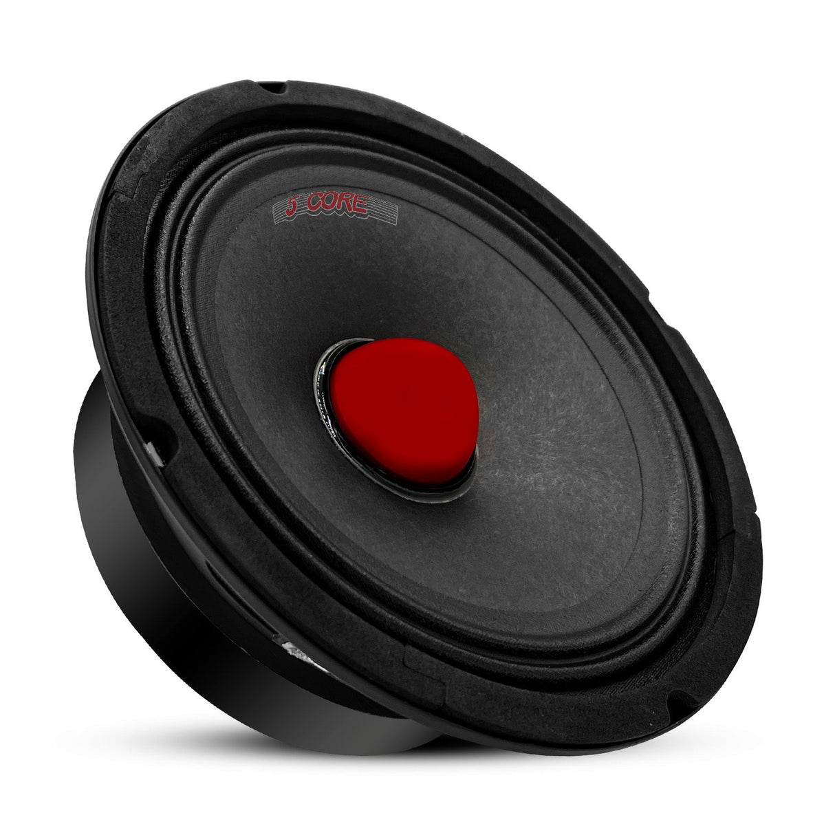 5Core 6.5 Inch Midrange Door Speaker 360W Subwoofer w Aluminum Bullet 8Ω Sub Woofer 1 PC