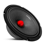 5Core 8 Inch Midrange Door Speaker 500W Subwoofer w Aluminum Bullet 8Ω Sub Woofer 1 PC