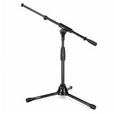 5 Core Mic Stand Floor Adjustable Short Tripod Microphone Stands w Telescoping Boom Arm