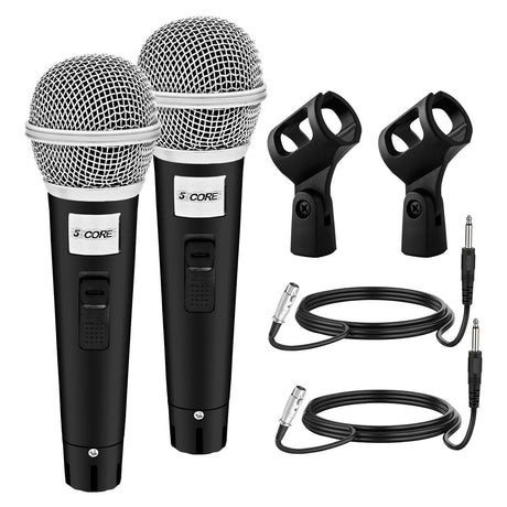 High-quality wired handheld mic for clear voice and sound clarity