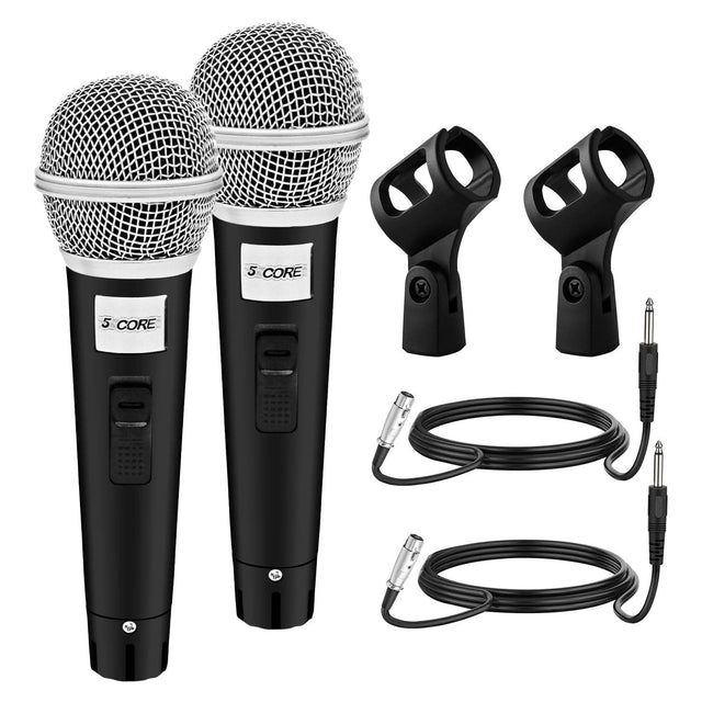 High-quality wired handheld mic for clear voice and sound clarity