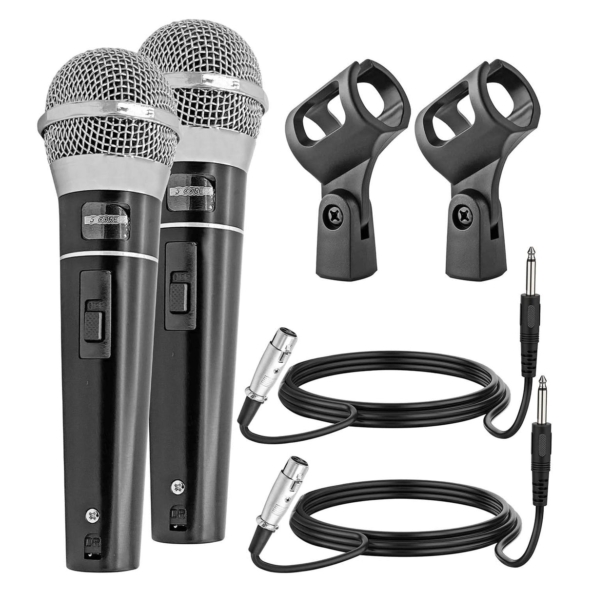 Dynamic microphone ideal for karaoke, podcasting, and studio recording