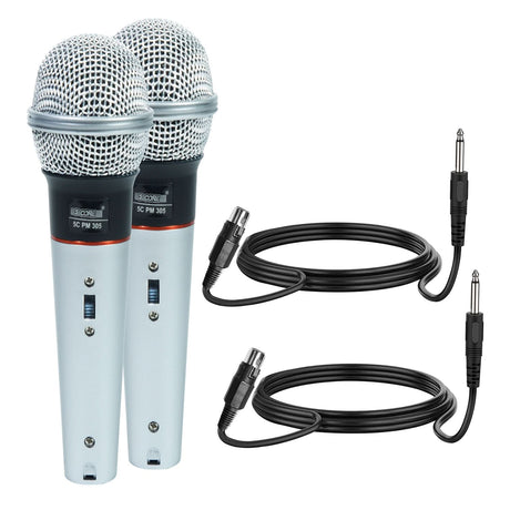 High-quality wired handheld mic for clear voice and sound clarity