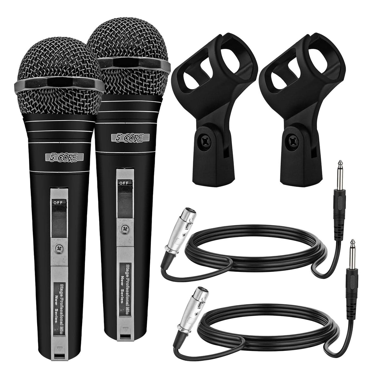 Dynamic microphone ideal for karaoke, podcasting, and studio recording