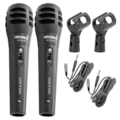High-output handheld dynamic mic for singers and events