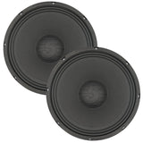 Two black speakers