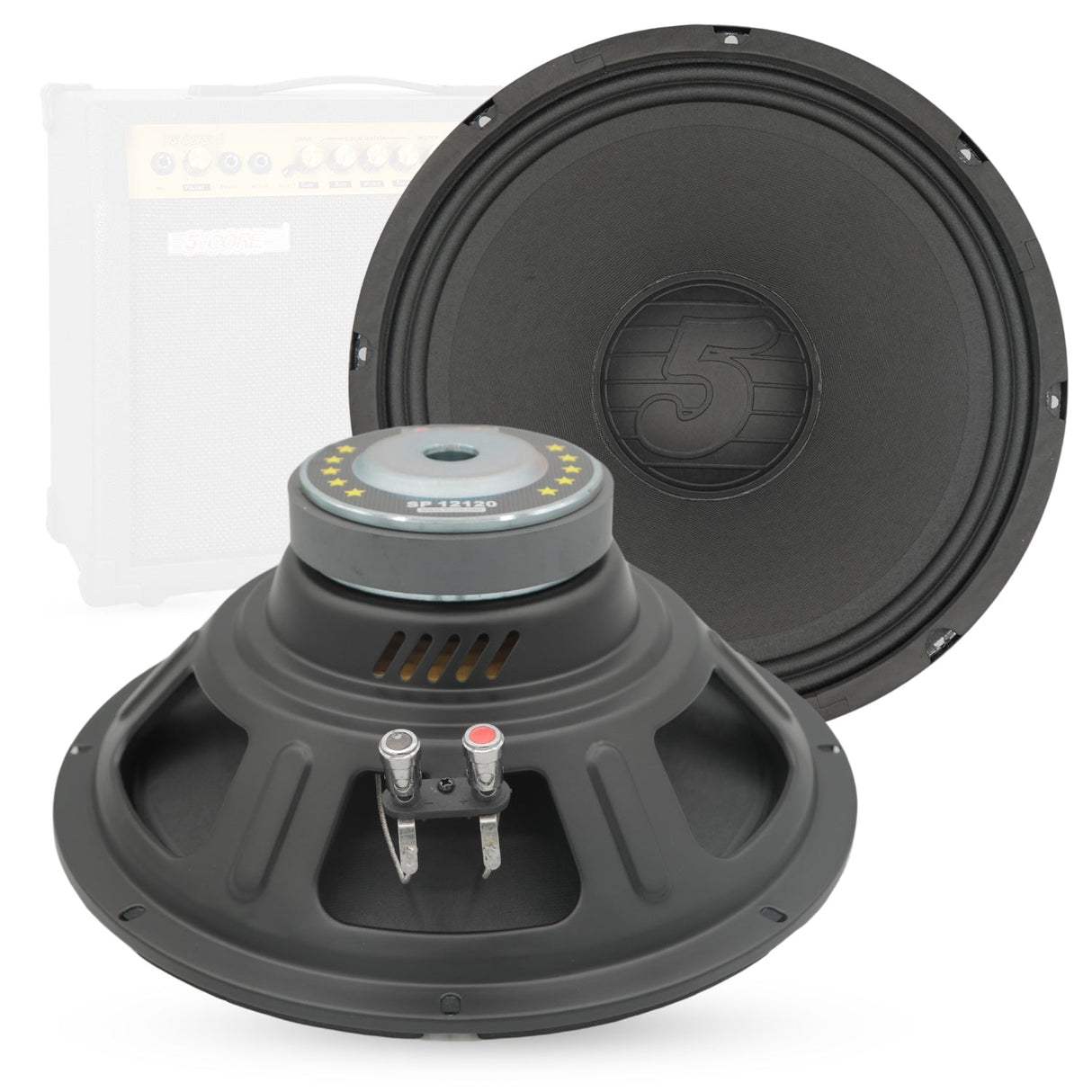 5 Core 12 Inch Guitar Speaker 200W 4 Ohm Amp Cabinet Replacement Amplifier Woofer