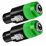 5 Core Speakon Adapter High Quality Audio Jack Male Audio Pin Speaker Adapter Connector