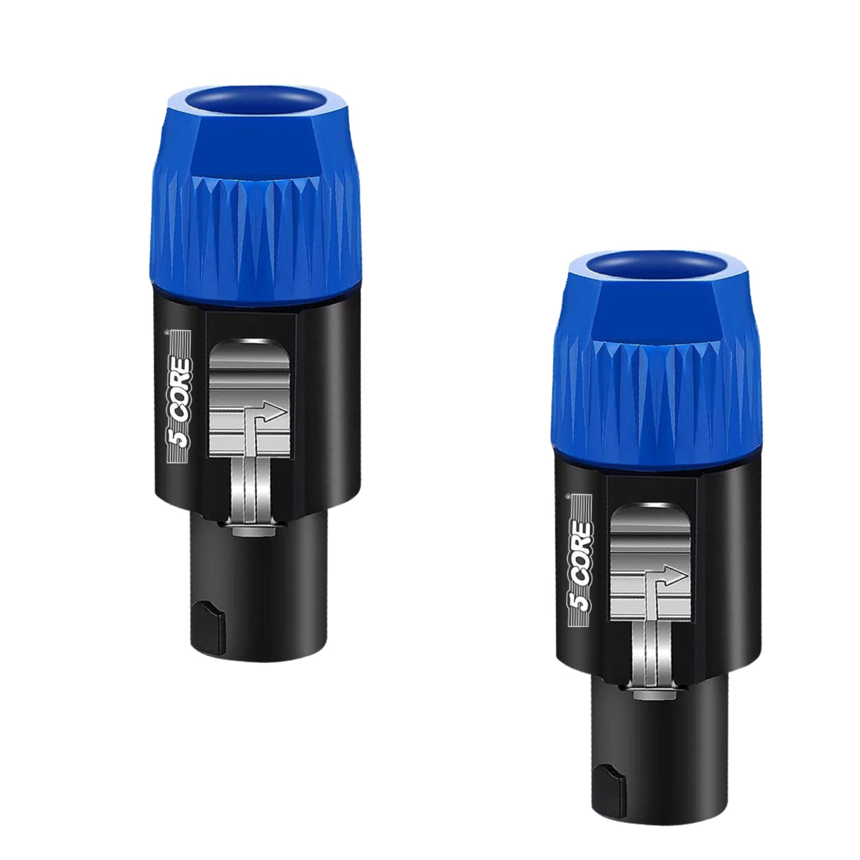 5Core Speakon Adapter High Quality Audio Jack Male Audio Pin Speaker Adapter Connector