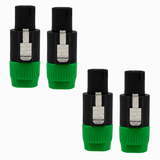 5Core Speakon Adapter High Quality Audio Jack Male Audio Pin Speaker Adapter Connector