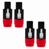 5Core Speakon Adapter High Quality Audio Jack Male Audio Pin Speaker Adapter Connector