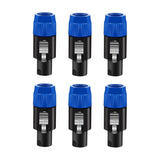 5Core Speakon Adapter High Quality Audio Jack Male Audio Pin Speaker Adapter Connector
