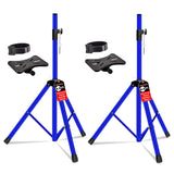 5 Core Speaker Stands Pair Adjustable 54 Inch Tripod 132 lbs Capacity 35mm Mount for DJ PA Use