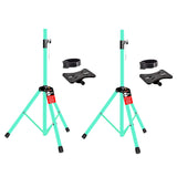 5 Core Speaker Stands Pair Adjustable 54 Inch Tripod 132 lbs Capacity 35mm Mount for DJ PA Use