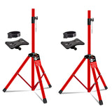 5 Core Speaker Stands Pair Adjustable 54 Inch Tripod 132 lbs Capacity 35mm Mount for DJ PA Use