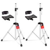 5 Core Speaker Stands Pair Adjustable 54 Inch Tripod 132 lbs Capacity 35mm Mount for DJ PA Use