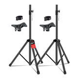 5Core Speaker Stand Tripod 2Pcs Tall Adjustable 72 Inch DJ Studio Monitor Stands Pole Mount