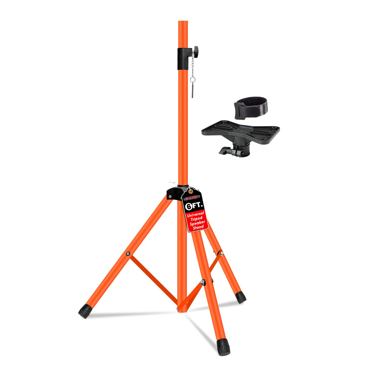 5 Core Speaker Stand Adjustable Tripod PA Speakers Holder 35mm Pole Mount